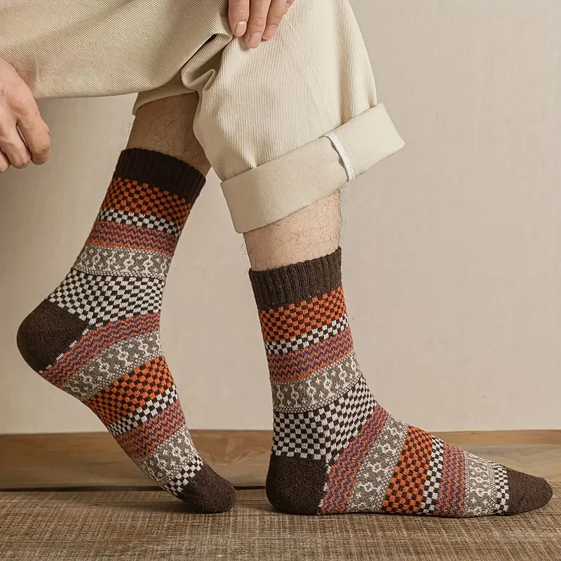 Leif - Unisex Wollsocken-Set (5 Paar)