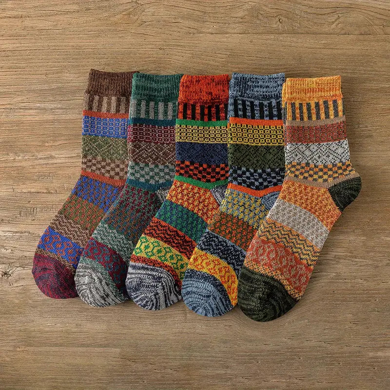 Finn - Wool Sock Set (5 Pairs)