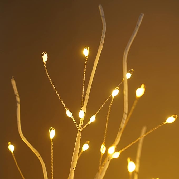 Luminous Birch Tree Lamp