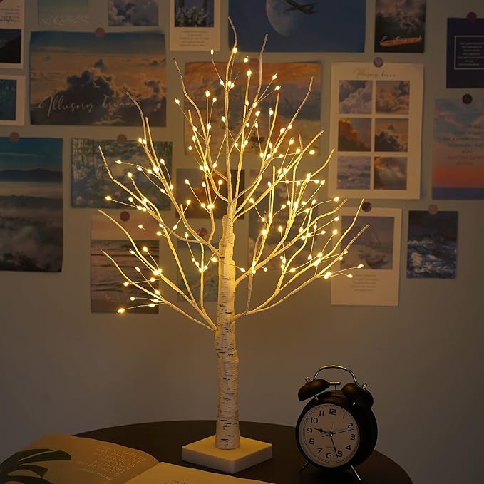 Luminous Birch Tree Lamp