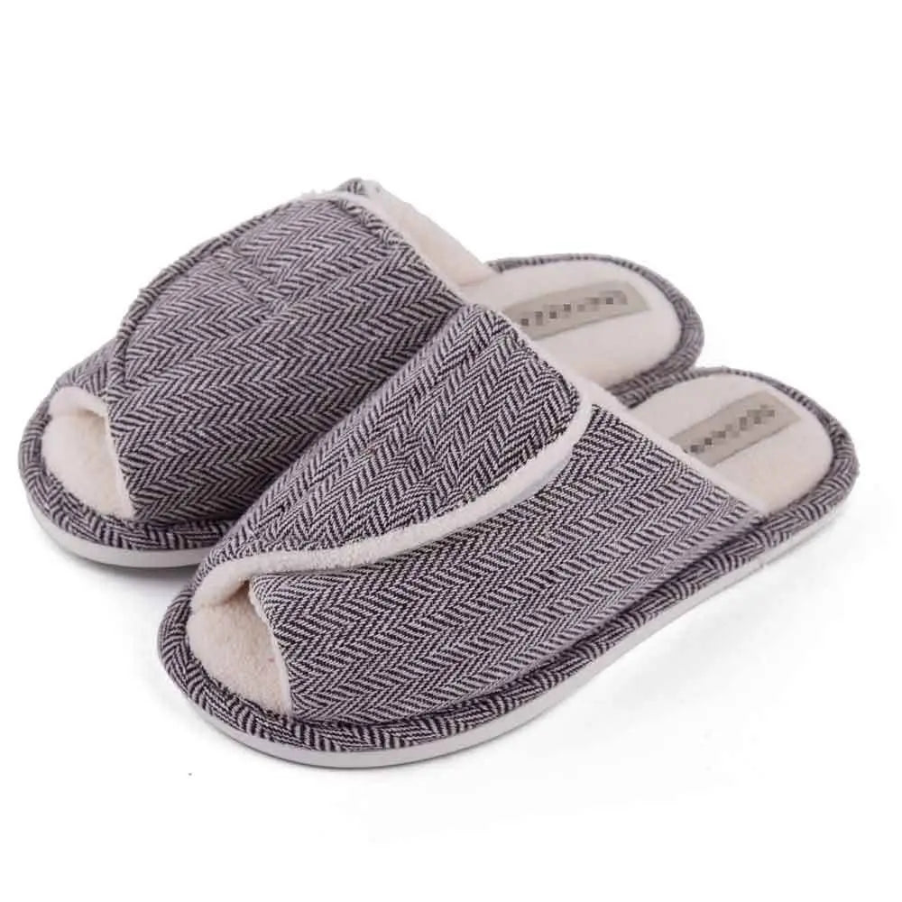 Home Cotton Slippers for Swollen Feet