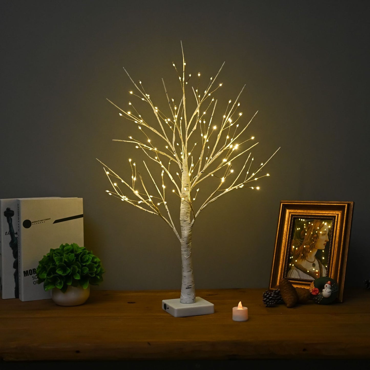 Luminous Birch Tree Lamp