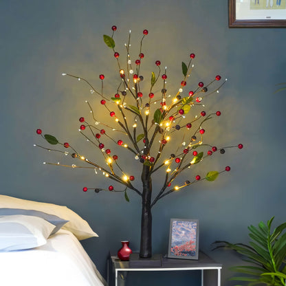 Red Berry Blossom Tree – Festlicher Mittelpunkt für die Feiertage