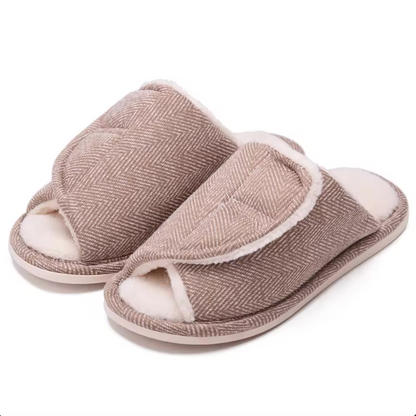 Home Cotton Slippers for Swollen Feet