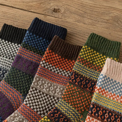 Leif - Unisex Wollsocken-Set (5 Paar)