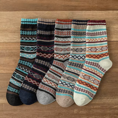 Liv - Wool Sock Set (5 Pairs)