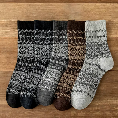 Tove - Unisex Wollsocken-Set (5 Paar)