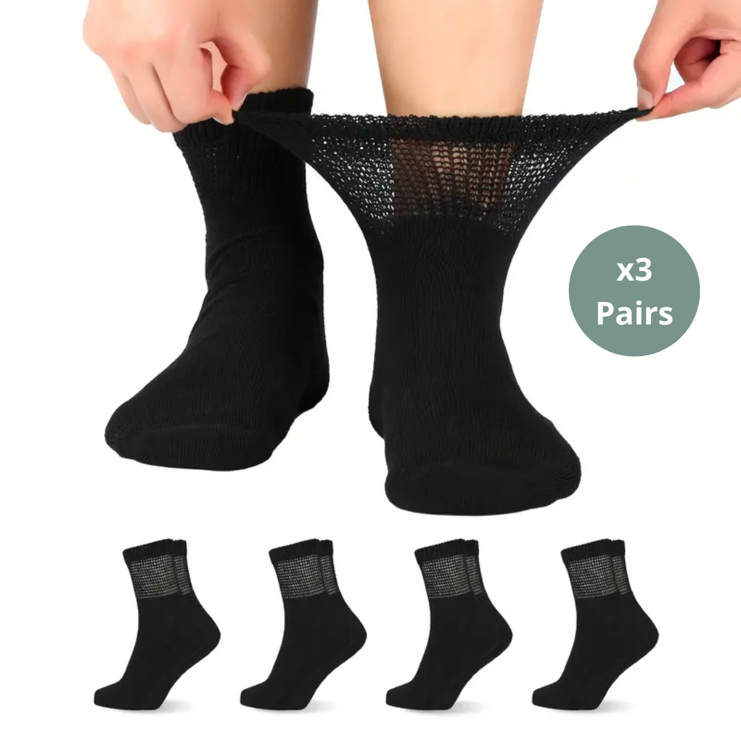 Chaussettes Extra-Larges pour Pieds Gonflés